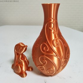SILK PLA Copper (медь) 3д пластик для печати на 3д принтере