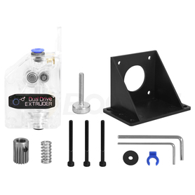 Механизм подачи BMG Dual Drive Extruder от BIQU прозрачный