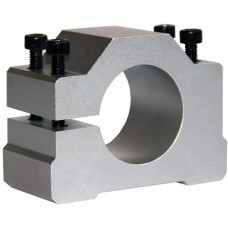 Кронштейн, хомут, зажим, крепление для шпинделя (двигатель, мотор 775) гравировального станка 52 мм алюминиевый