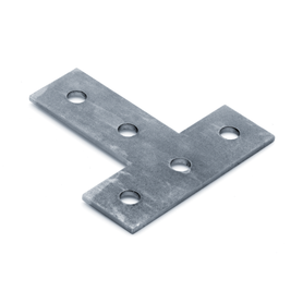 Соединительная пластина Т-типа 4 отверстия для профиля 30х30