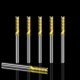 качественные титановые фрезы для чпу cnc 3.175mm 