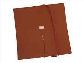 Силиконовый нагреватель грелка 220В 250Вт 20х20см стола 3D-принтера