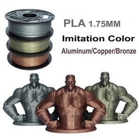 Алюминий Бронза Медь - PLA 3d пластик металлик
